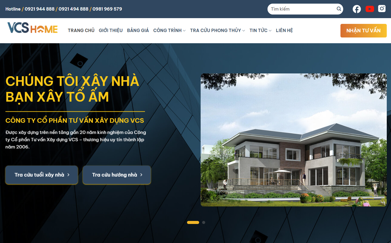 Web vcshome.vn